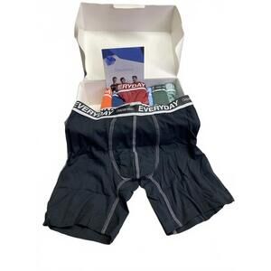 Separatec Everyday Men's Boxer Briefs Cotton/Spandex Dual Pouch 7 Pack Size S